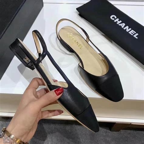 shoes chanel replica|chanel style slingback shoes.